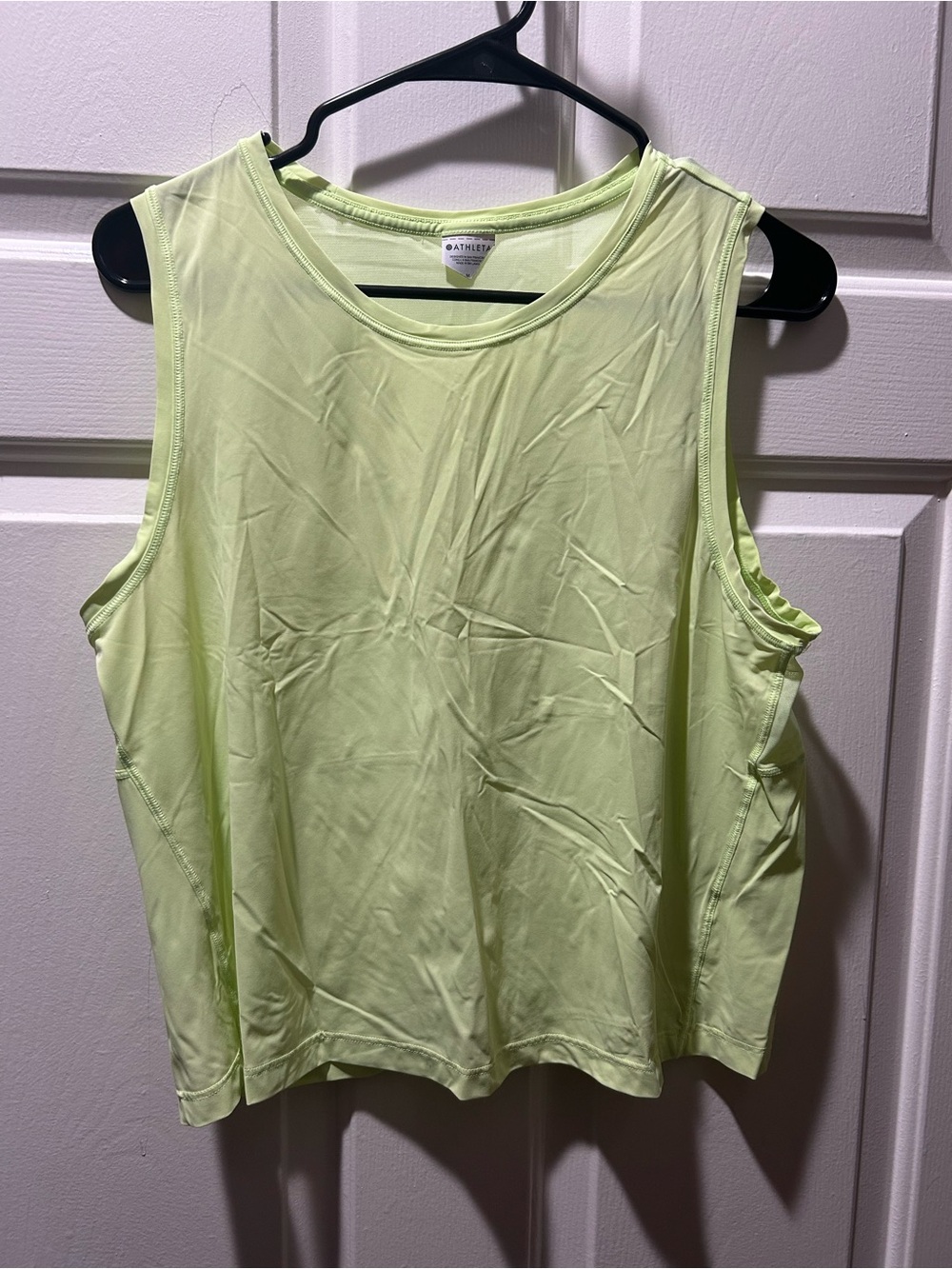 Athleta Ultimate Muscle Tank Top in Spark Size Medium